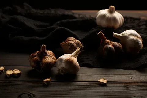 تصویر 1 از سیر سیاه طبیعی تازه با کیفیت بالا و خواص دارویی عالی